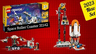 2023 New Lego Set - Creator 3in1 -  Space Roller Coaster 31142