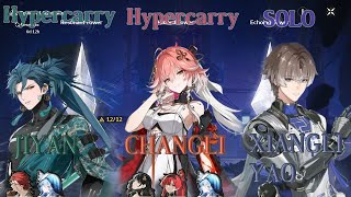 Solo Xiangli Yao, Hypercarry Jiyan, Hypercarry Changli, No jinshi team | Wuthering Waves TOA