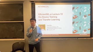 EfficientML.ai Lecture 19: On-Device Training and Transfer Learning (MIT 6.5940, Fall 2023)