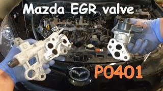 1.5 Mazda 2  EGR Valve Removal / Cleaning