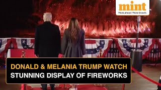 Trump Inauguration: Celebrations BEGIN, Donald \u0026 Melania Attend Grand Fireworks Display