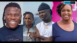 Aisha Modi reacts to beeef rumours with Stonebwoy,Y dey neva took a pic when Stone visited US,her IG