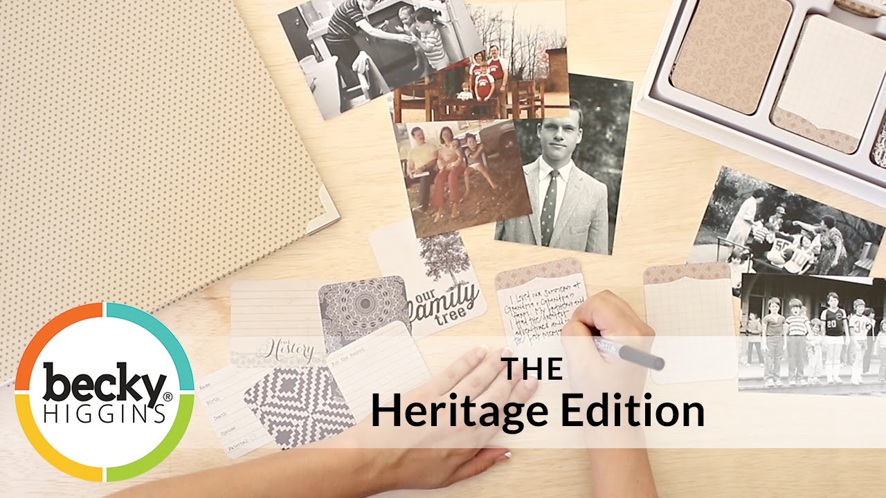 The Project Life Heritage Edition From Becky Higgins - YouTube