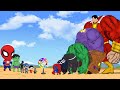 Super Hero: Development and Evolution of mask with Marvel Team : Size comparison [2024] - FUNNY