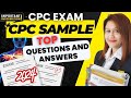 CPC Sample Questions and Answers