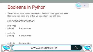 23 Boolean Data Types In Python