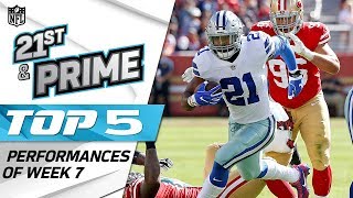 Deion's Top 5 Performances of Week 7 💯💪  | Lets Go Primetime! 🏈 | NFL Network
