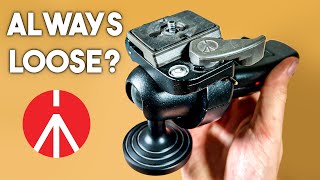 Manfrotto 322RC2 Joystick Pistol Grip Ball Head Too Loose? Here's how to repair it