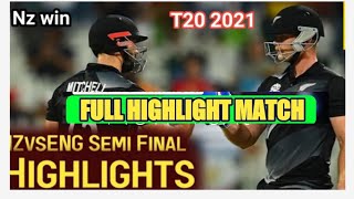 Icc World T20 2021 | England vs Newzealand Semifinal Highlights | Newziland vs England