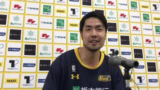 【試合後会見】2020年12月19日(土) A東京戦 #10 竹内 公輔