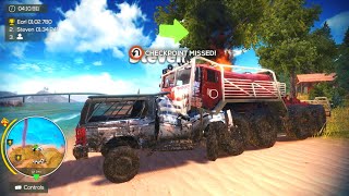 Titan Truck Destroyed 4X4 Ranger In Race | Off The Road Unleashed Nintendo Switch Gameplay HD