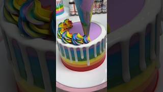 tutorial on making rainbow cake
