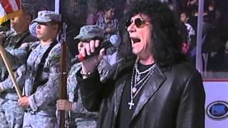 Paul Shortino sings the National Anthem - Las Vegas Wranglers