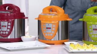 Cook's Essentials 4qt. SS Digital Pressure Cooker w/ Glass Lid on QVC