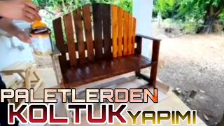 Paletler'den Koltuk Yapımı!