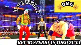 Rey Mysterio vs Yoko zuna wwe fight  #wwe #wwe2k23