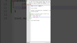 How to Draw an Arc on a Canvas in Python Tkinter #tkinter #pythongui #tutorial