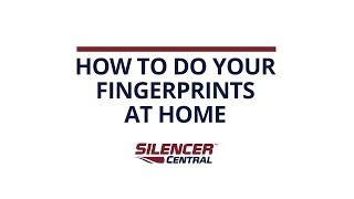 Fingerprint Kit with FD-258 Fingerprint cards - Do Your Fingerprints at Home