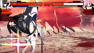 Satsuki Kiryuin 11.9k Damage Combo - KILL la KILL: IF