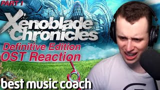 [Part 1 of 4] My First Time Hearing Xenoblade DE OST | Reaction to Original Sound Track