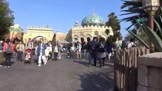 東京ディズニシー15周年イースター　お散歩　アラビアンコースト付近　2016年GW　Tokyo Disney Take a walk