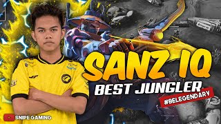 SANZ IQ : BEST PLAYS OF SANZ FROM MPL INVITATIONAL 2021 | BEST JUNGLER ON M3?