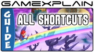 Every Secret Shortcut World Exit in New Super Mario Bros. U - Guide & Walkthrough
