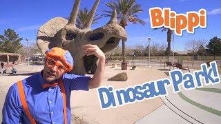 Blippi Visits Dinosaur Exhibition to Learn About Eggs & Fossils | +More Educational Videos For Kids