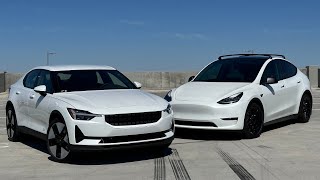 Polestar 2 vs Tesla Model Y Comparison - What to Buy