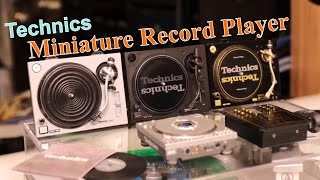 Technics 超擬真的微型黑膠唱機 !  Technics Miniature Collection (ミニチュアコレクション) -- Technics 黑膠唱機公仔盒玩 [開箱][體驗][分享]