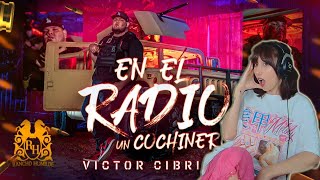 (REACCIÓN)Victor Cibrian - En El Radio Un Cochinero (Lluvia De Balas) [Official Video]
