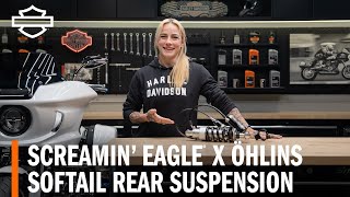 Harley-Davidson Screamin' Eagle/Öhlins Remote Reservoir Rear Suspension Overview