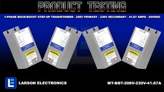 1-Phase Buck/Boost Step-Up Transformer - 208V Primary - 230V Secondary - 41.67 Amps - 50/60Hz