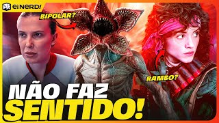 A 5ª TEMPORADA DE STRANGER THINGS NÃO FAZ SENTIDO