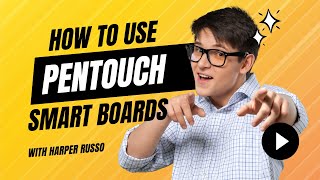 How to Use a Pentouch Digital Smart Board: Writing & Annotation | NearHub Tutorial