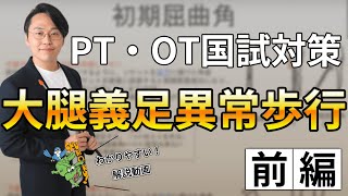 分かりやすい大腿義足異常歩行動画前編|鰐部ゼミナールPTOT国試予備校