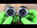 battle of the yacht masters comparing rolex to parnis side by side