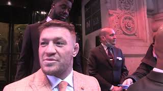 Conor McGregor talks about who he would love to meet, if he would move to the USA, and more!!!