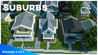 Building A City #86 (S2) // Suburbs // Minecraft Timelapse