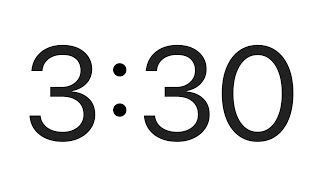3 Minute 30 Second Timer