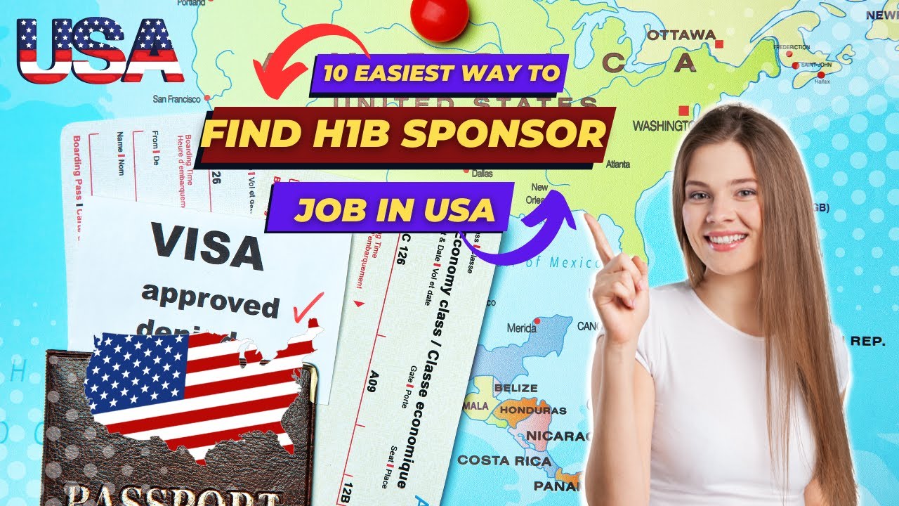 10 Surprising Way To Find H1B Sponsor Job In USA - YouTube