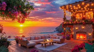 Bossa Nova Jazz and Energy Filled Sunset - Luxury Beach Resort with Soothing Jazz