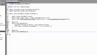 Episode 3: Basic Bukkit Plugin Tutorial