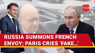 French Troops Fighting In Ukraine? Macron Aide Grilled By Putin's Diplomats; Paris Says 'We Are...'