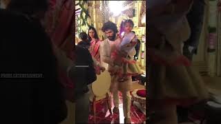 Allu Arjun,Allu Arha,Allu Ayaan,Sneha Reddy at Marriage Function