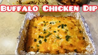 Buffalo Chicken Dip | Dip Recipes @SmokinandGrillinwithAB @TOMMYBITESTVANDLIFE