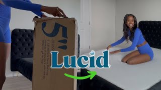 Lucid Mattress Unboxing \u0026 First Impression