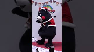 20.12.4ダンス後、ぴょんぴょんするくまモン🎵かわええ〜