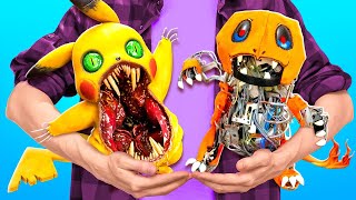 Pokémon in Real Life! Transforming Pokémons Into Scary Monsters! 😱