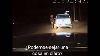 Policía detiene a borracho en Reno, video real subtitulado